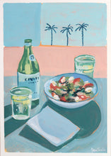 Load image into Gallery viewer, &quot;Lunchtime&quot; original mixed media painting on paper