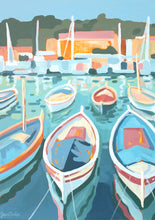 Load image into Gallery viewer, &quot;Let&#39;s Set Sail&quot; 21x30cm fine art canvas print