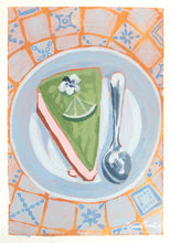 Load image into Gallery viewer, &quot;Lime Cake&quot; 21x15cm original acrylic painting on paper
