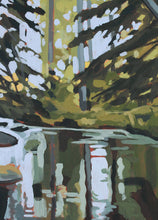 Load image into Gallery viewer, &quot;Salapaikka&quot; 60x50cm original acrylic painting on canvas
