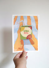 Load image into Gallery viewer, "Apple Juice Box" 21x15cm original acrylic painting on paper