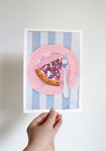 Load image into Gallery viewer, "Berry Pie" 21x15cm original acrylic painting on paper