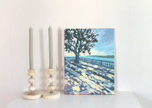 Load image into Gallery viewer, &quot;Viewpoint in Nice&quot; original acrylic painting on canvas
