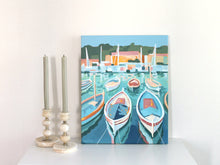 Load image into Gallery viewer, &quot;Let&#39;s Set Sail&quot; original acrylic painting on canvas