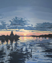 Load image into Gallery viewer, &quot;Kotisatama&quot; - original acrylic painting on canvas