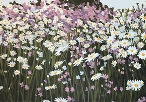 "Summer Field" - 21x30 cm fine art canvas print