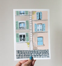 Load image into Gallery viewer, &quot;Colors of Saint-Germain&quot; original acrylic painting on paper