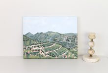 Load image into Gallery viewer, Original acrylic Greek landscape painting on canvas