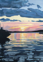 Load image into Gallery viewer, &quot;Kotisatama&quot; - original acrylic painting on canvas